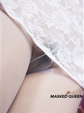 [MASKED QUEEN] 假面女皇 大尺度无内丝袜 NO.004 只穿着薄薄的白丝袜(27)